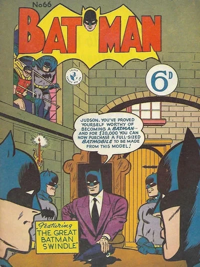 Cover of The Great Batman Swindle