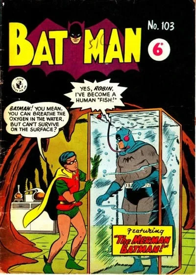 Cover of The Merman Batman!