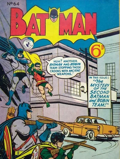 Cover of The Mystery of the Second Batman and Robin Team!