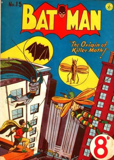 Cover of The Origin of Killer Moth