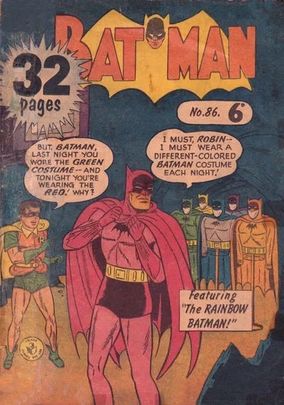 Cover of The Rainbow Batman