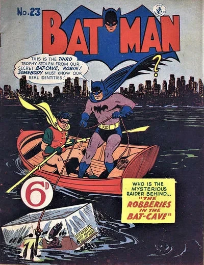 Cover of The Robberies in the Bat-Cave