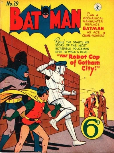 Cover of The Robot Cop of Gotham City