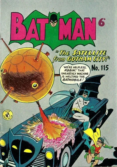 Cover of The Satellite from Gotham City