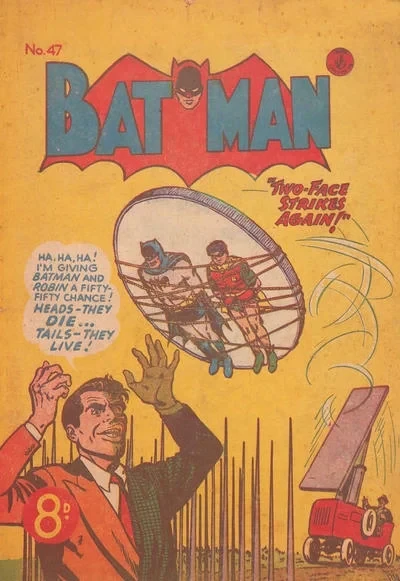 Cover of Two-Face Strikes Again!