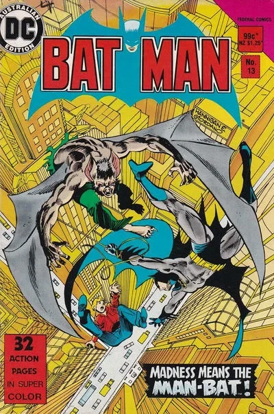 Cover of Madness Means the Man-Bat!