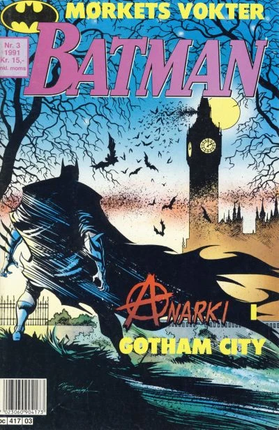 Cover of Anarki Gotham City