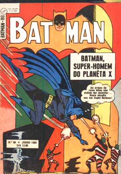 Cover of Batman, Super-Homem do Planeta X