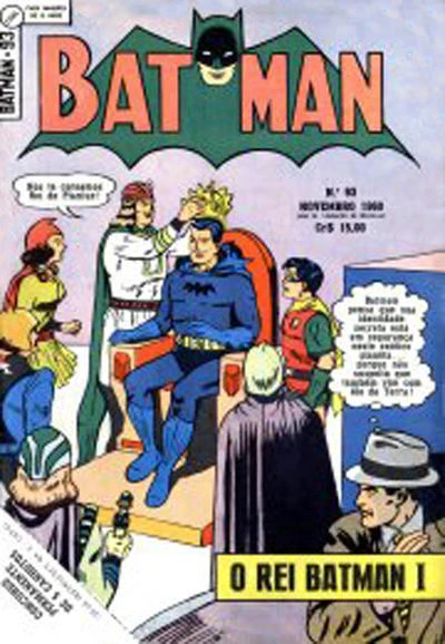 Cover of O Rei Batman!