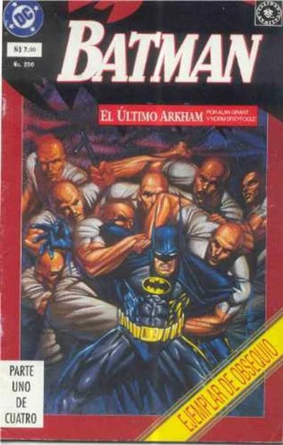 Cover of El Ultimo Arkham Parte Uno de Cuatro