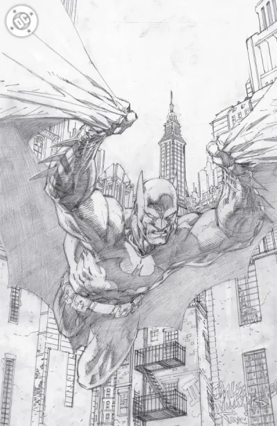 Cover of Jim Lee Sketch Incentive Virgin Variant (1:250)