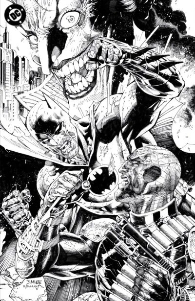 Cover of Jim Lee B&W Connecting Incentive Virgin Variant (1:608) Part 1