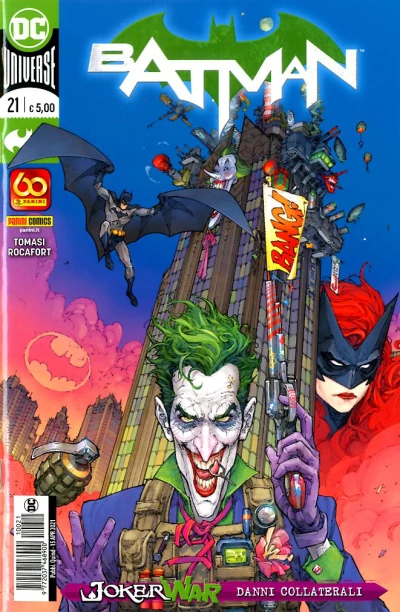 Cover of Joker War: Danni Collaterali