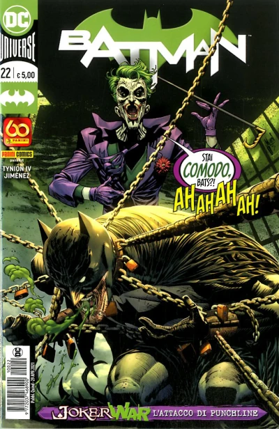 Cover of Joker War: L'attacco di PunchLine