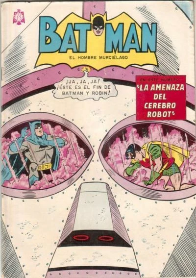 Cover of La Amenaza del Cerebro Robot