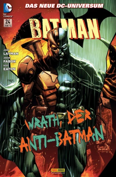 Cover of Wrath der Anti-Batman
