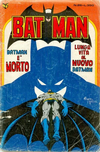 Cover of Batman e Morto