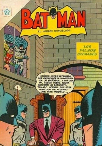 Cover of Los Falsos Batmanes