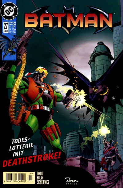 Cover of Todeslotterie mit Deathstroke!