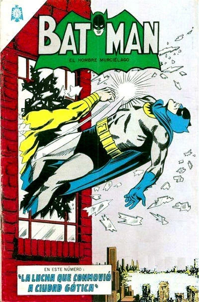 Cover of La Lucha que Conmovio a Ciudad Gotica