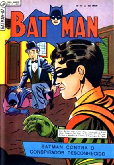 Cover of Batman Contra O Conspirador Desconhecido