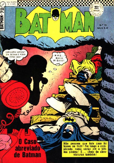 Cover of O Caso abreviado de Batman