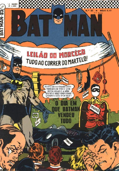 Cover of O Dia em Que Batman Vendeu Todo
