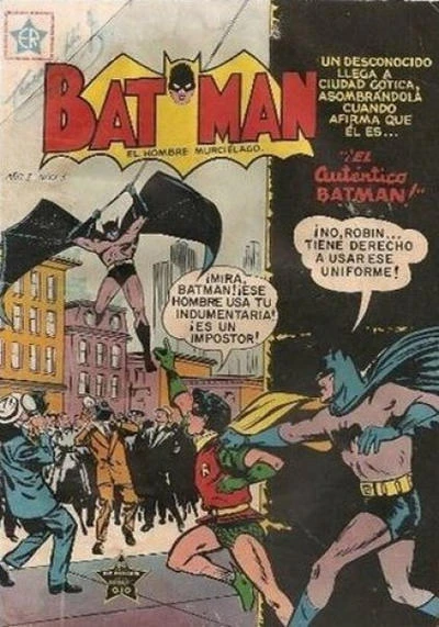Cover of El Autentico Batman!