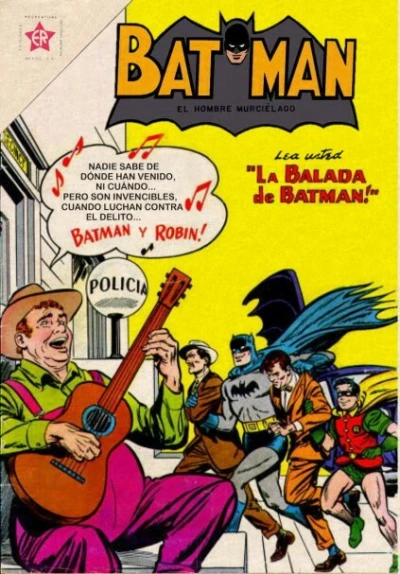 Cover of La Balada de Batman!