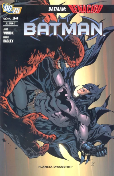 Cover of Batman: Renacido