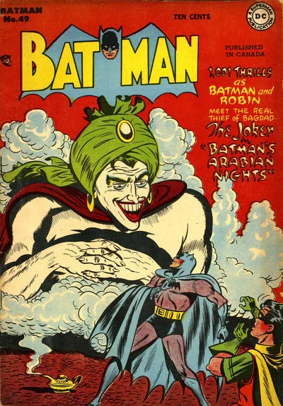 Cover of Batman's Arabian Nights