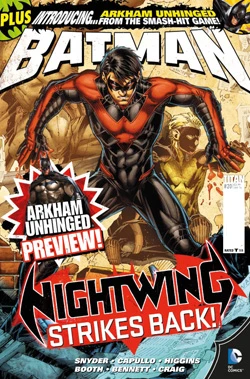 Cover of Nightwing Strikes back