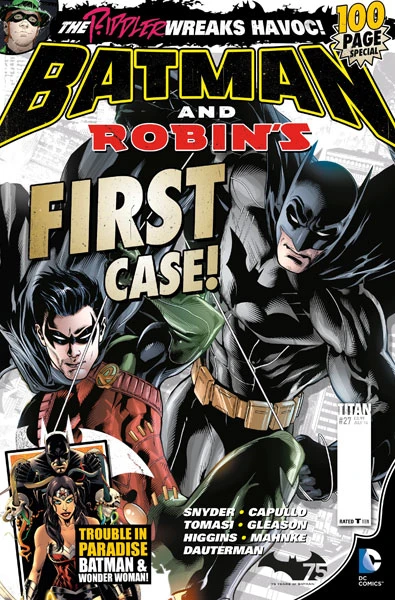 Cover of Batman and Robin's First Case