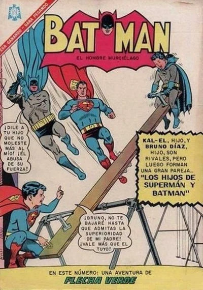 Cover of Los Hijos de Superman y Batman