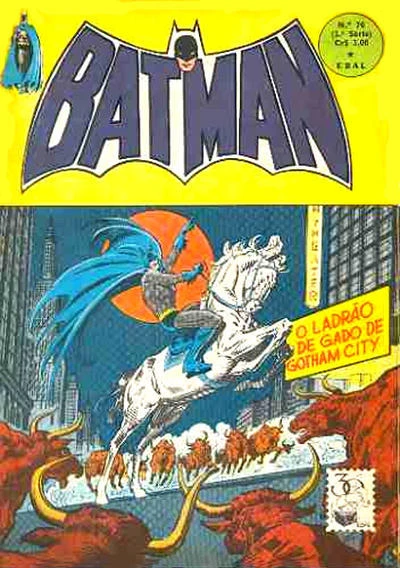 Cover of O Ladrao de Gado de Gotham City