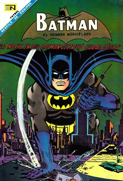 Cover of La noche en que Batman destruyó a Ciudad Gótica