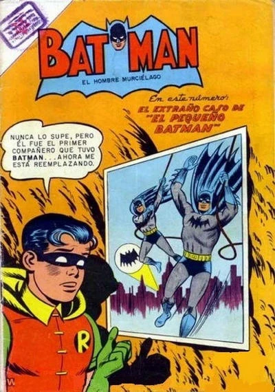 Cover of El Extrano Caso de el Pequeno Batman