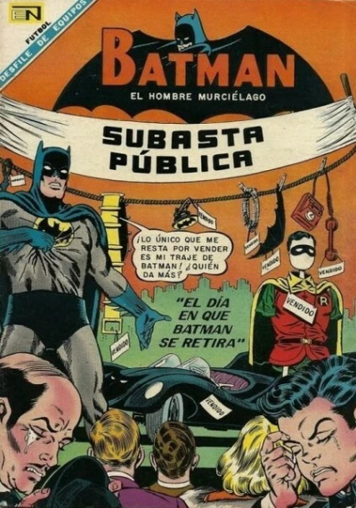 Cover of El Dia en Que Batman se Retira