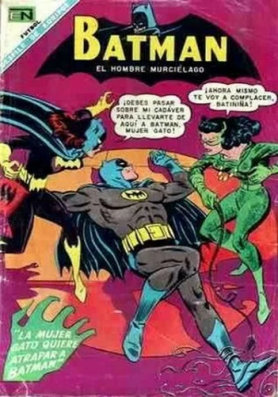 Cover of La Mujer Gato Quiere Atrapar a Batman