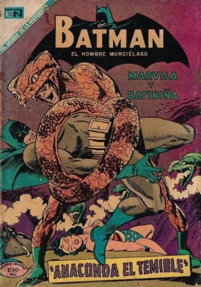 Cover of Anaconda el Temible