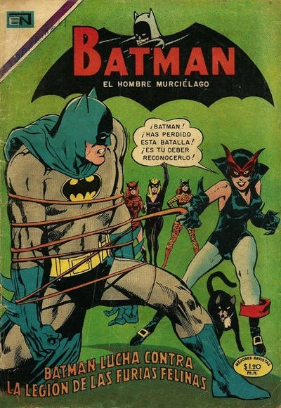 Cover of Batman Lucha contra La Legion de las Furias Felinas
