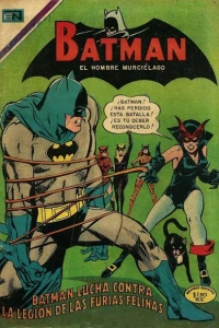 Batman Lucha contra La Legion de las Furias Felinas