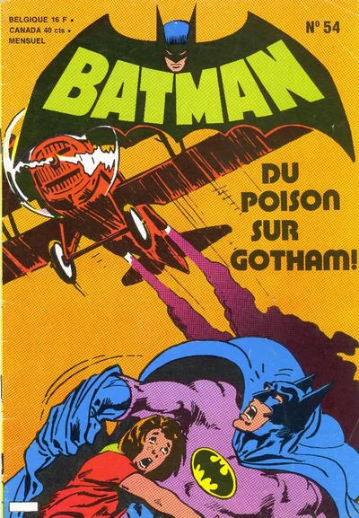Cover of Du Poison sur Gotham!