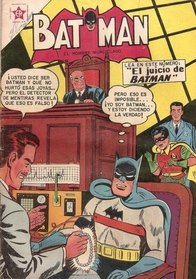 Cover of El juicio de Batman