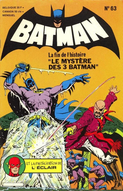 Cover of Le mystère des 3 Batman