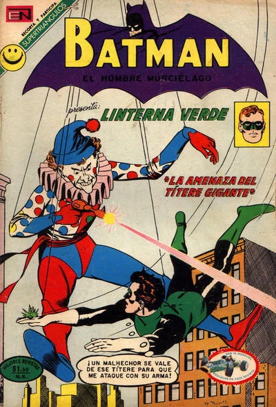 Cover of La Amenaza del Titere Gigante