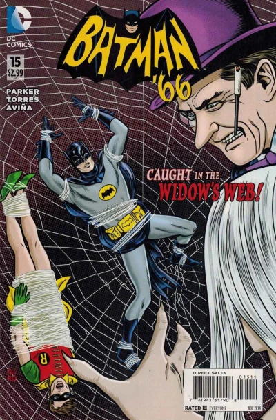 Cover of Caught in the Widow's Web
