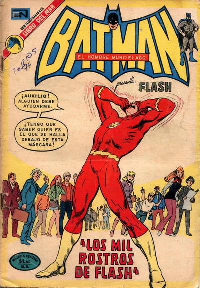 Cover of Los Mil Rostros de Flash