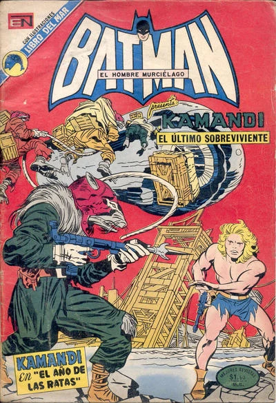 Cover of Kamandi: El Ano de las Ratas