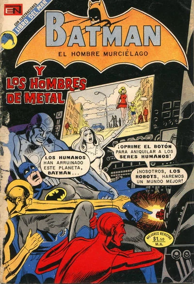 Cover of Batman y Los Hombres de Metal